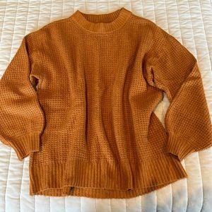 Rust sweater